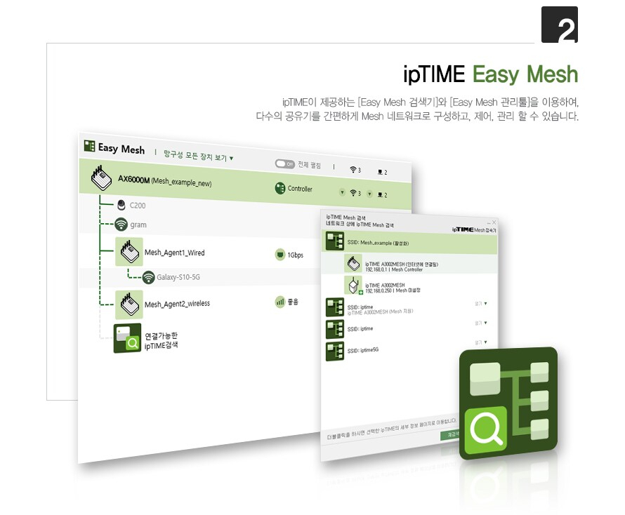 EFM ipTIME AX6000M 유무선공유기 상품 설명 이미지