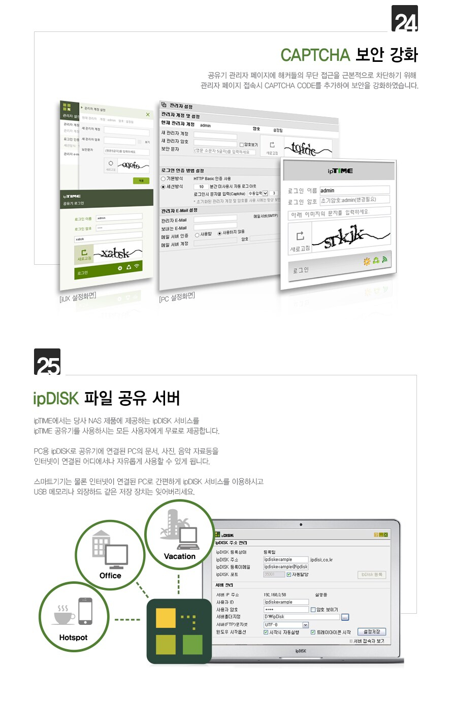 EFM ipTIME AX3000SM 유무선공유기 상품 설명 이미지