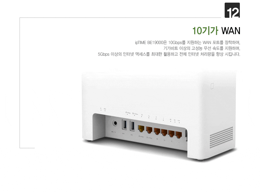 EFM ipTIME BE19000 유무선공유기 상품 설명 이미지