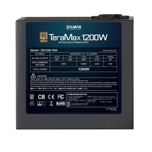 잘만 TeraMax 1200W 80PLUS Gold Full Modular