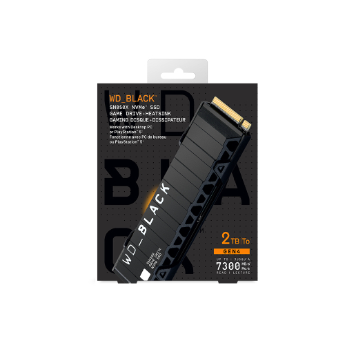 Western Digital WD BLACK SN850X 히트싱크 M.2 NVMe 1TB 이미지
