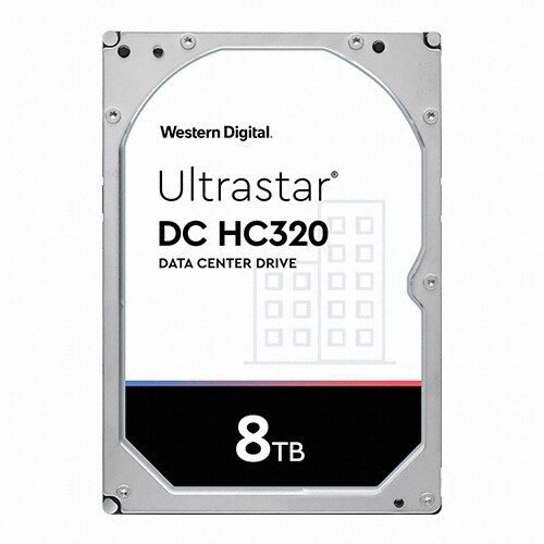 Western Digital Ultrastar DC HC320 7200/256M/리퍼비시 HUS728T8TALE6L4, 8TB