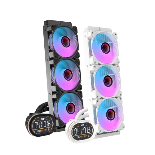 darkFlash WAVE DH-360D ARGB 화이트 확대 이미지