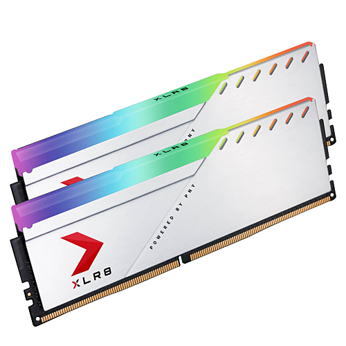 PNY XLR8 DDR4-3200 Gaming EPIC-X RGB 실버 패키지 제이씨현 16GB 8Gx2