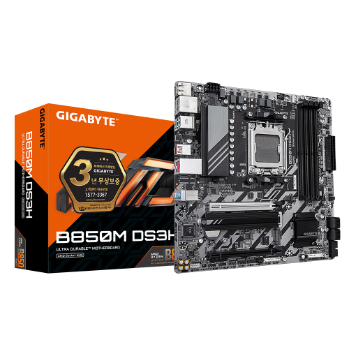 GIGABYTE B850M DS3H 제이씨현 확대 이미지