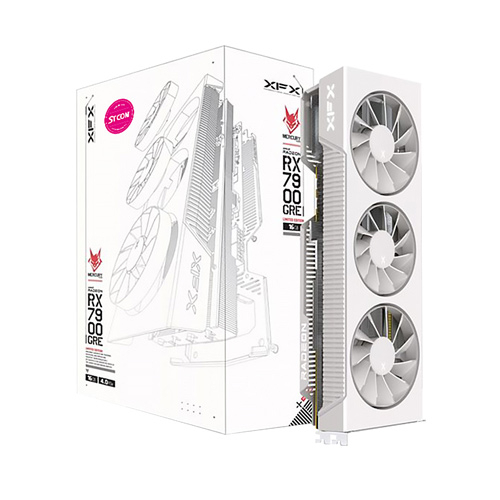XFX 라데온 RX 7900 GRE Magnetic Air WHITE D6 16GB 확대 이미지