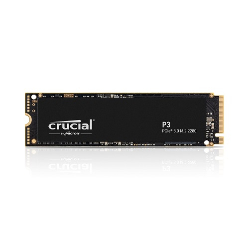 마이크론 Crucial P3 대원씨티에스 500GB 확대 이미지